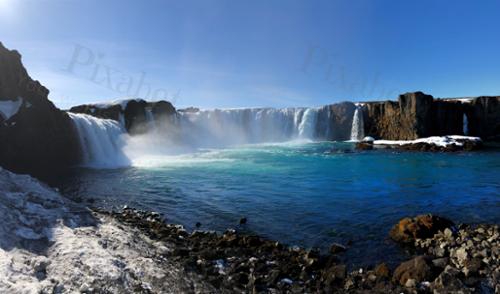 LOWER FALLS ICELAND